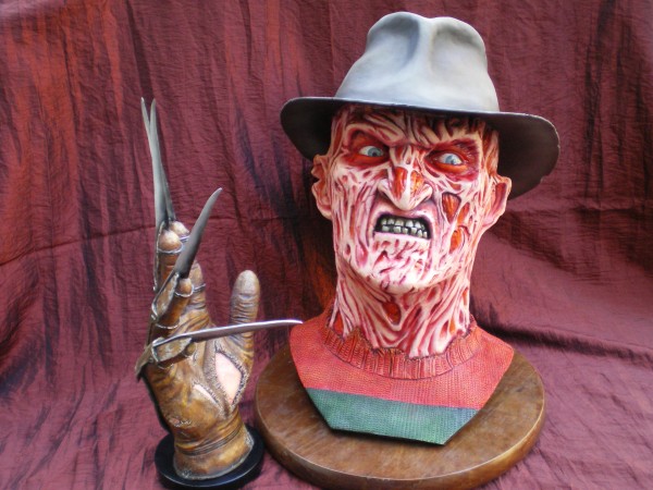 Buste Freddy Krueger.