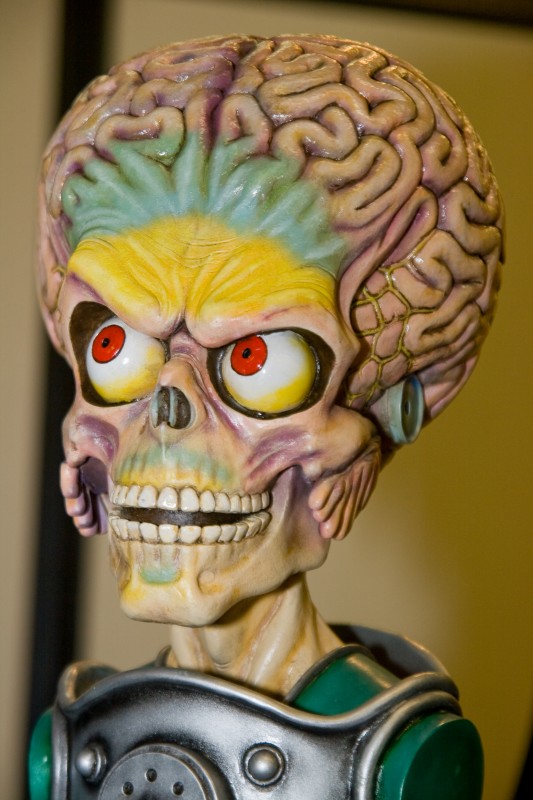 Buste Mars Attacks.