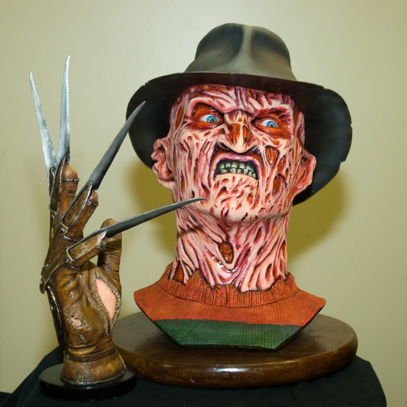 Buste Freddy Krueger.