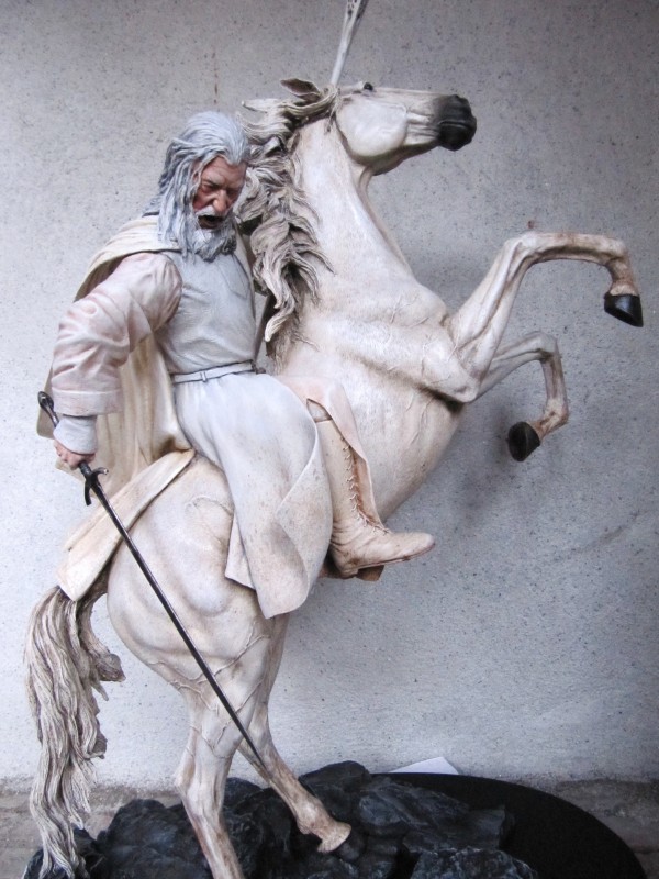 Gandalf sur Shadowfax.