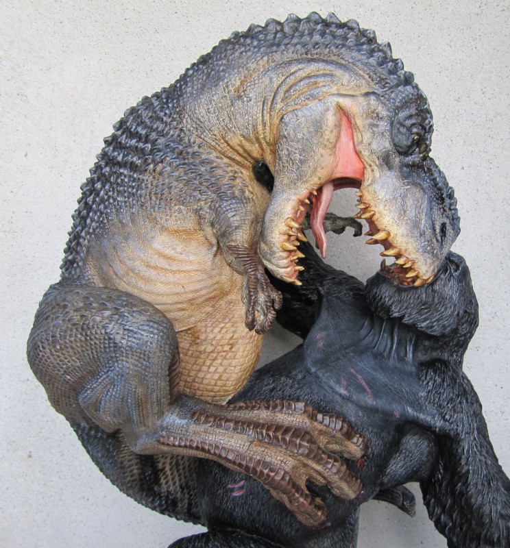 King Kong Vs T.Rex Weta.