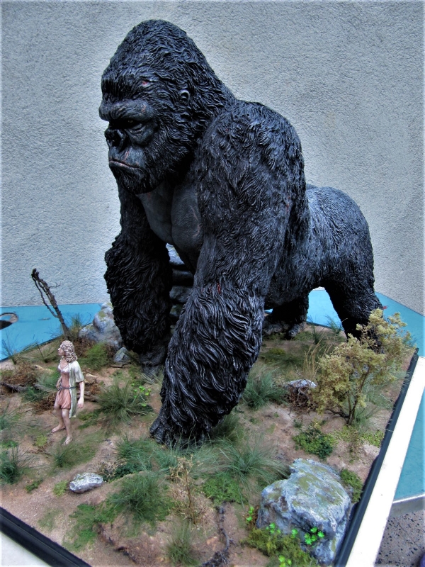 diorama king kong