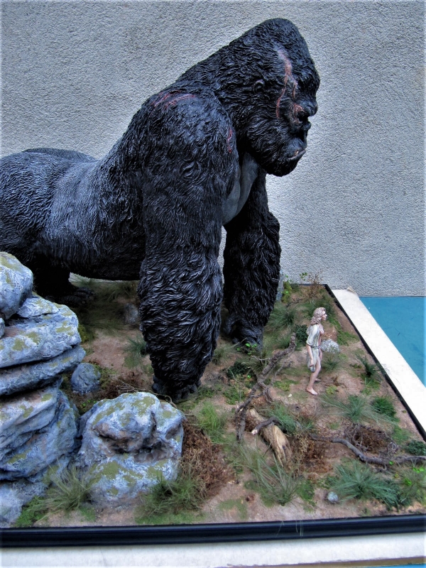 diorama king kong