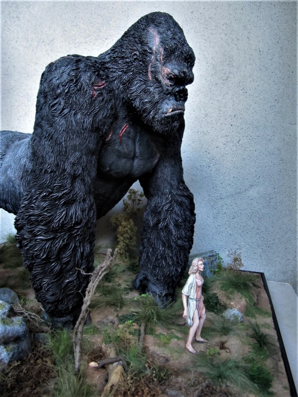 diorama king kong