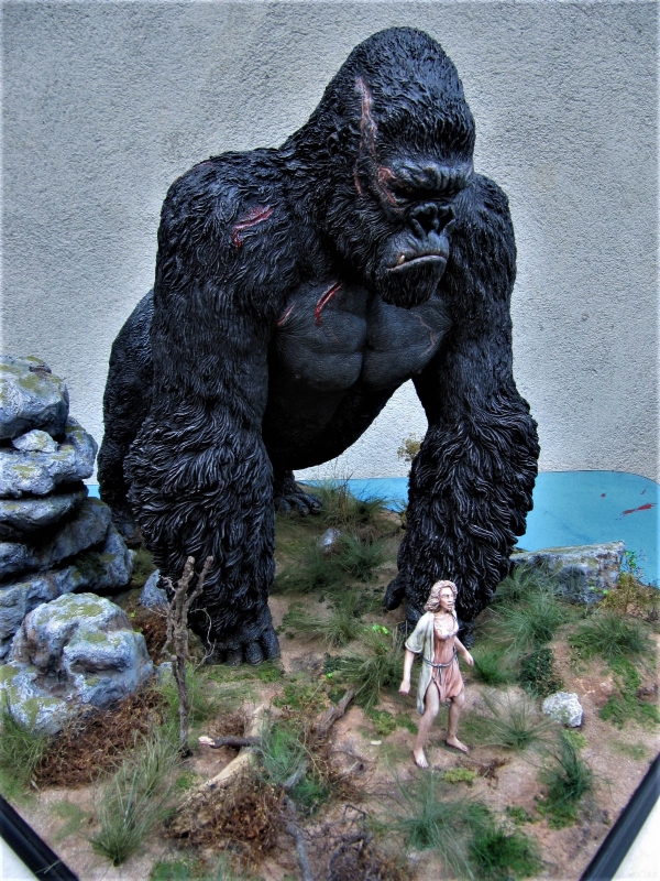 diorama king kong