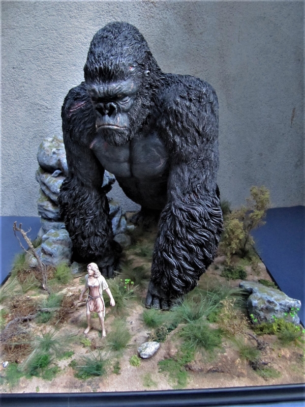 diorama king kong