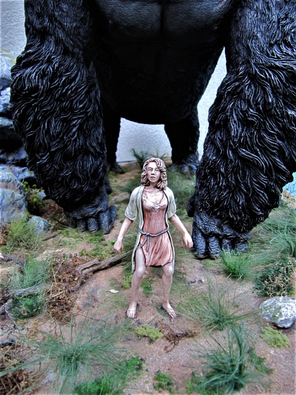 diorama king kong