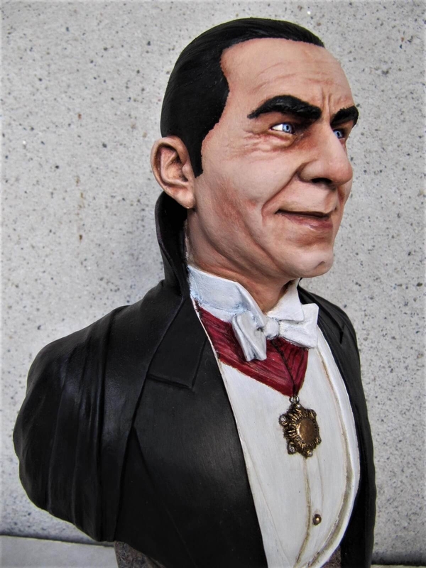 Buste Dracula Bela Lugosi.