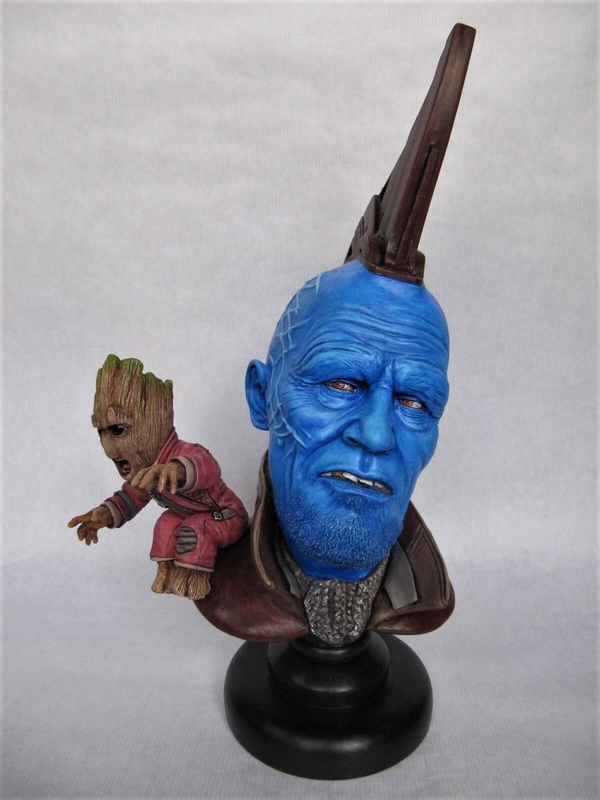 Yondu et Baby Groot