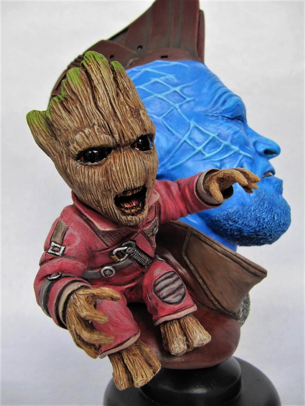 Yondu et Baby Groot