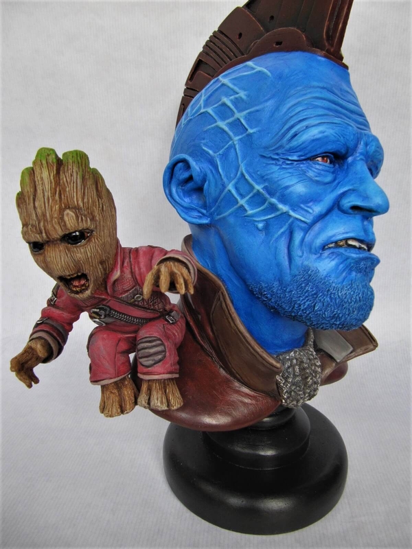 Yondu et Baby Groot