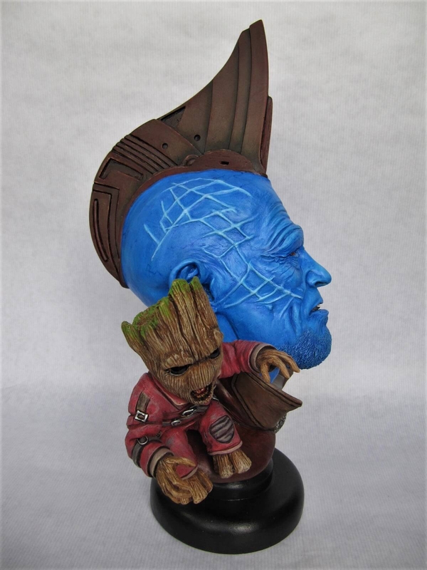 Yondu et Baby Groot