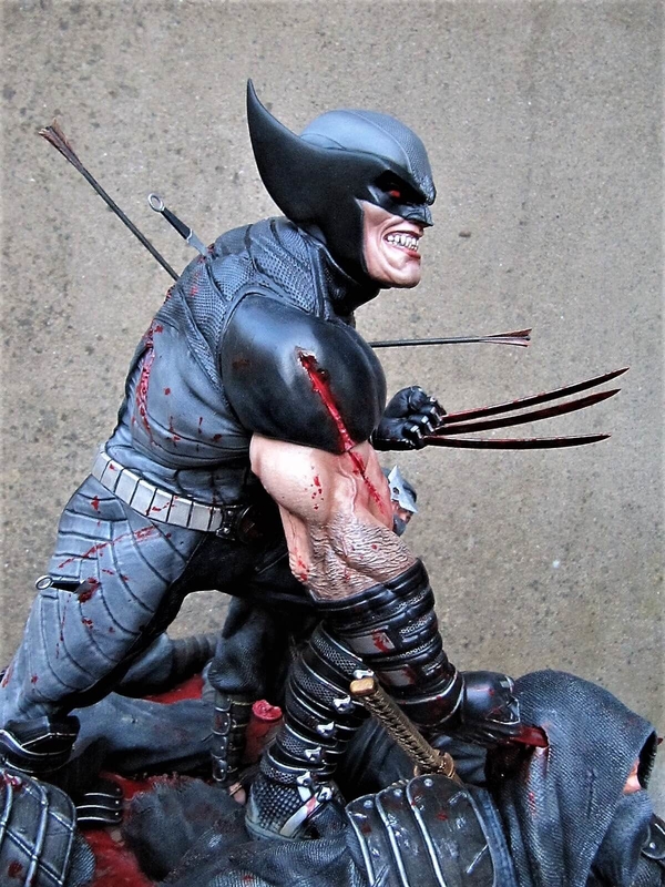 Wolverine Vs Ninjas 1/4.